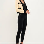 ENDLESS ROSE - Ornamental Buttoned Contrast Cardigan - JACKETS available at Objectrare