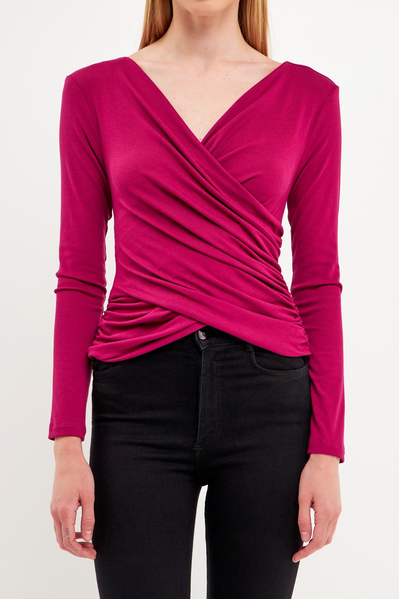 Endless Rose - Crossover Top - Tops in Women's Clothing available at endlessrose.com