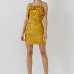 ENDLESS ROSE - Jacquard Bodycon Dress - DRESSES available at Objectrare
