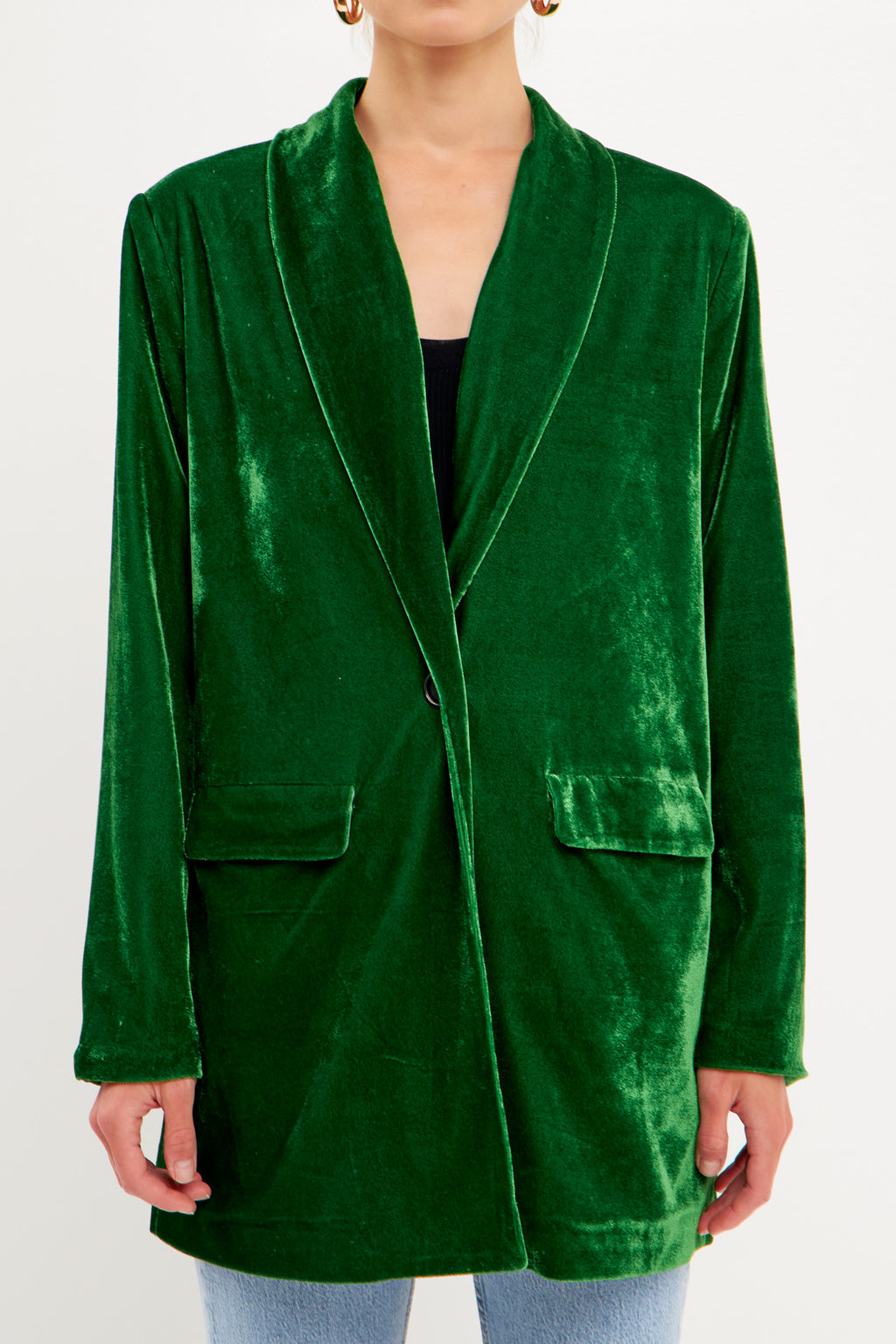 Velvet Blazer