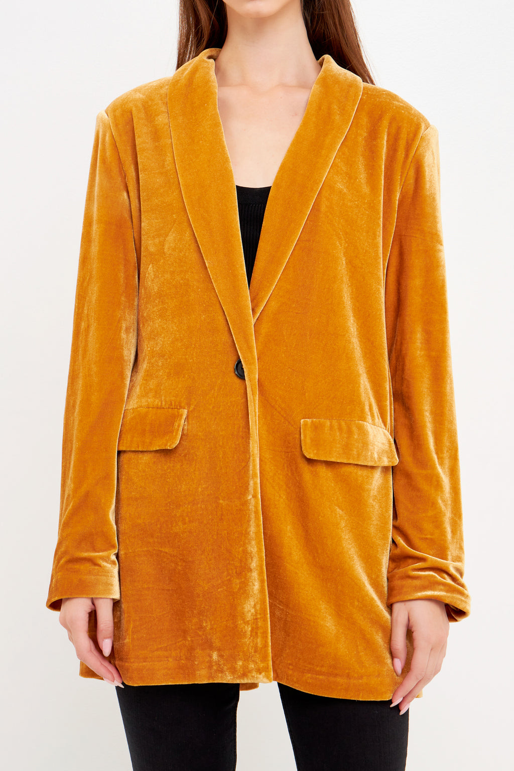 Velvet Blazer