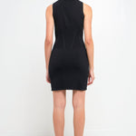 ENDLESS ROSE - Mock Neck Sweater Dress - DRESSES available at Objectrare