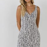 Leopard Fitted Lace Dress