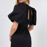 Back Schrunchie Mini Dress