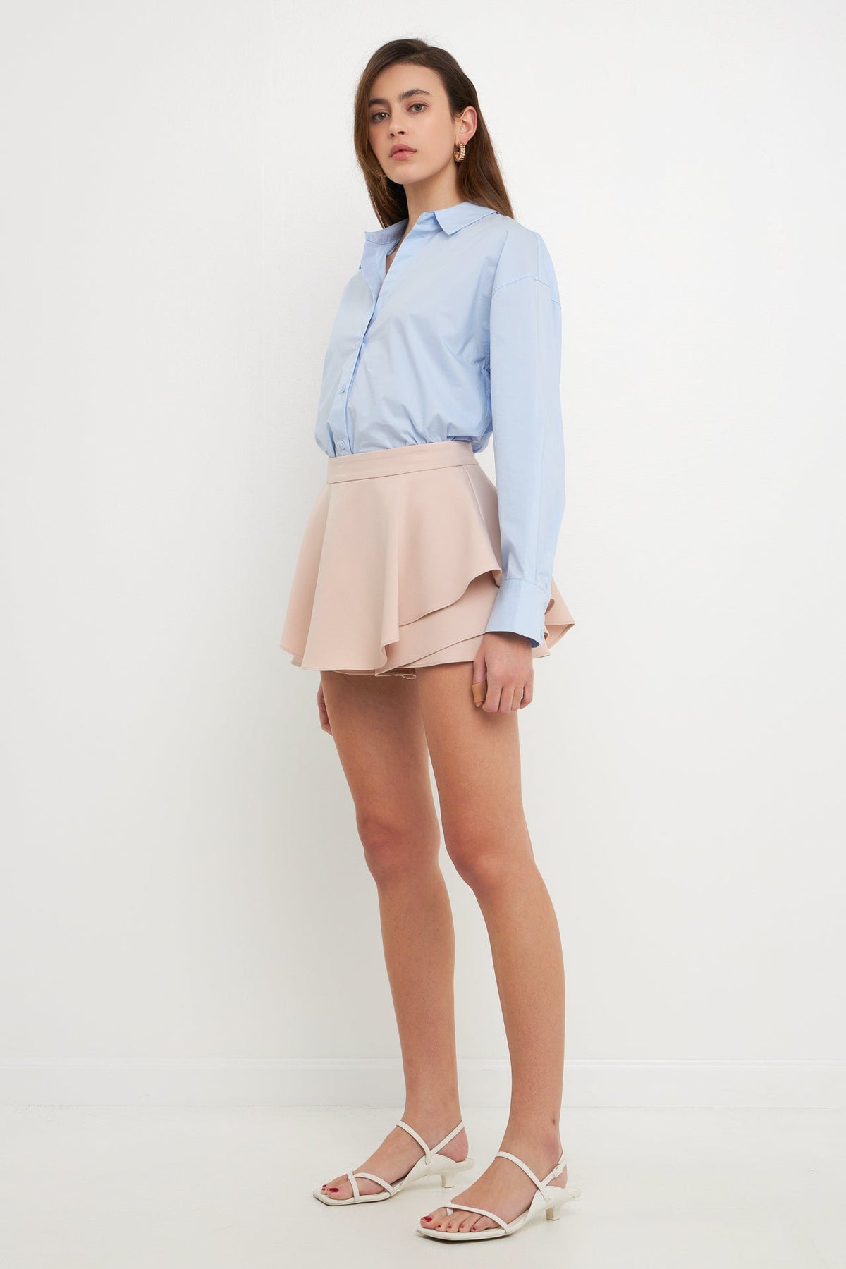 Ruffled Skort – Endless Rose