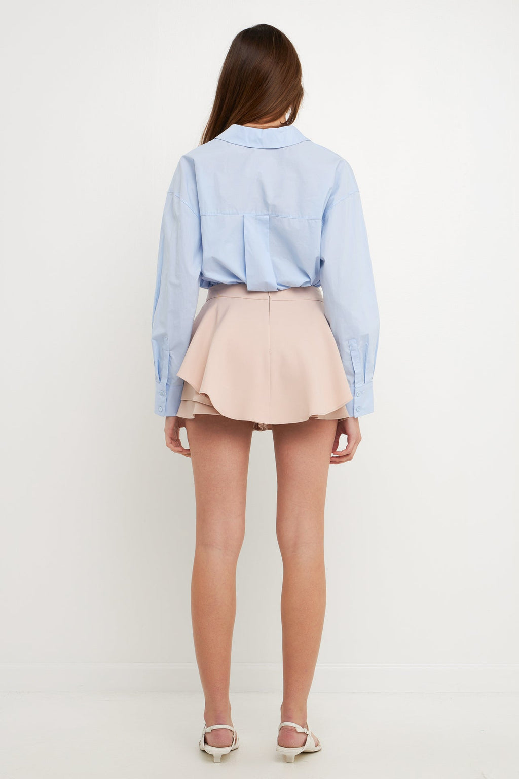 Ruffled Skort – Endless Rose