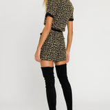 ENDLESS ROSE - Metallic Tweed Mini Skirt - SKIRTS available at Objectrare