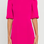 ENDLESS ROSE - Puff Sleeve Knit Dress - DRESSES available at Objectrare