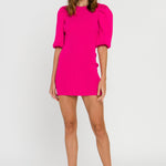 ENDLESS ROSE - Puff Sleeve Knit Dress - DRESSES available at Objectrare
